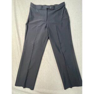 Kim Rpgers Women's Navy 14 Short Button Casual Formal Trousers Dress Pants Used